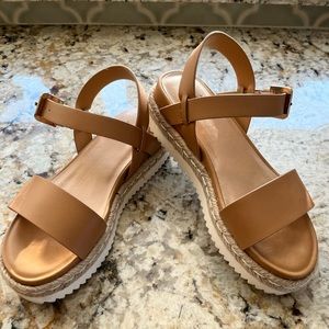 Target wedge sandals. Size 6 1/2